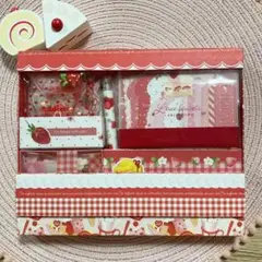 おすそ分けBOX〜いちご摘み〜赤✖️ピンク