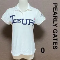 パーリーゲイツ♡レディース半袖ポロシャツ♡サイズ0