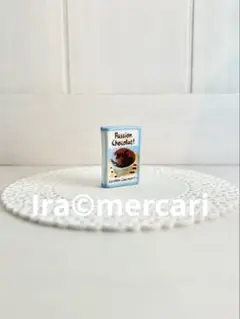 チョコレートのレシピ本　フェーブ　フェーヴ　フランス製　ミニチュアスイーツ　陶器