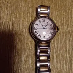 Cartier 腕時計 自動巻き シルバー/ゴールドジャンク品