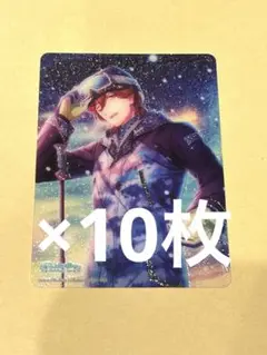 うたプリ　シャニライ　ビジュコレ　vol.3 クリアカード　寿嶺二