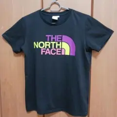 美品　THE NORTH FACE Tシャツ L ブラック/マルチカラー
