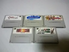 SFC スーパーファミコン 5本セット(043)