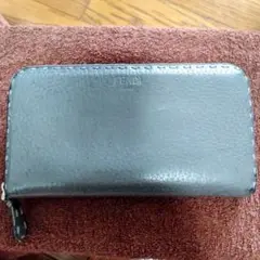 FENDI フェンディ セレリア 長財布 グレー