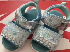 アナと雪の女王 サンダル 15.0cm 水色