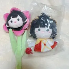 時光代理人 リン てるてるぼうずマスコット ぬいぐるみ 花束マスコット