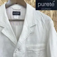 purete ピュルテ HOUSTON ヒューストン コットンジャケット L