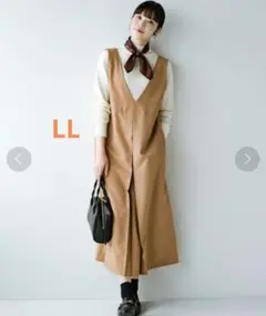 haco! スッキリシルエットのジャンパースカート フェリシモ