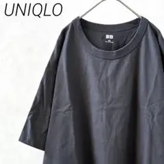 UNIQLO Tシャツ 半袖 クルーネック 無地 シンプル 4XL 大きめ