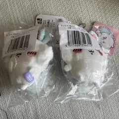 ちいかわ　モモンガだらけくじ　マスコット　さくら　もぐもぐ