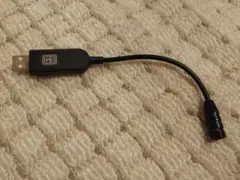 有線マイク（USB Aコネクター）ELECOM HS-MC08UBK 中古品