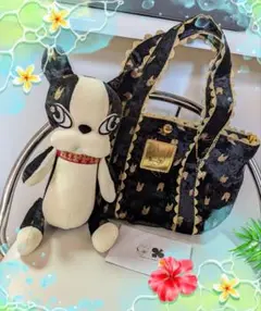 ♥ガルシアマルケス クリスタルボール ヒッピーちゃん バッグ＆ぬいぐるみセット
