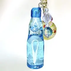 14キラキラ☆ラムネとヨーヨーのキーホルダー