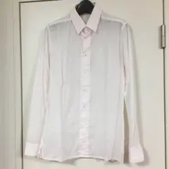 クリスヴァンアッシュ デザインシャツピンク(元色は白が移染)48サイズ Dior