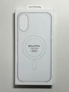 【ほぼ新品】純正 iPhone 16 Plus クリアケース③
