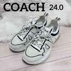 COACH スニーカーcitysole neo 24.0cm