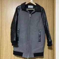 【美品】ザ•リラクス THE RERACS レザー ウール ジャケット