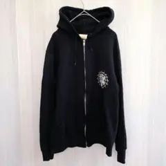 レッドペッパー パーカー フーディー ジップアップ ブラック F 春秋冬