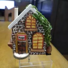手作り木工ミニチュアハウス壁掛けタイプ