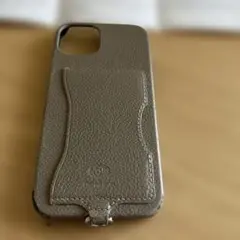 DemiLuv レザー iPhone12ケース カードポケット付き