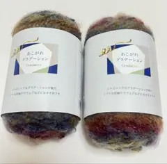 あこがれグラデーション　Col No.3 2玉　セリア　毛糸　ごしょう産業