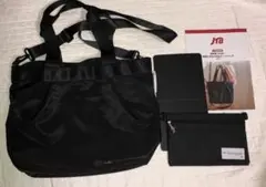 JTB完全監修　整理上手な3Wayトートバッグ　美品　ブラック　ショルダー
