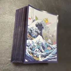 ポケカ　プレイマット 浮世絵　しろがね山　未開封品 ポケモンカードゲーム 浮世絵しろがね山和柄ラバープレイマット