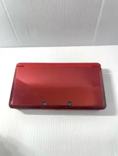 【動作品】Nintendo 3DS 本体 フレアレッド
