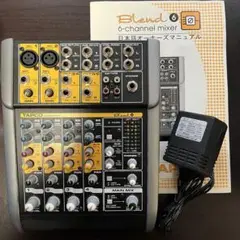 【ほぼ新品】TAPCO BLEND 6 オーディオ・ミキサー TAPCO BLEND 6 オーディオ・ミキサー
