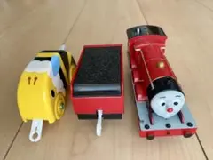 プラレール 車両セット 赤い蒸気機関車と蜂