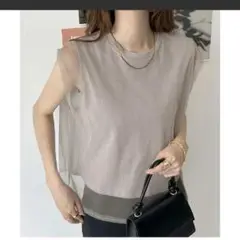 【新品未使用】Futier Land Tシャツ グレー Lサイズ