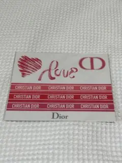 Dior バレンタイン ステッカーセット