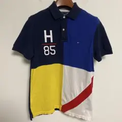 TOMMY HILFIGER トミーヒルフィガー マルチカラーポロシャツ S