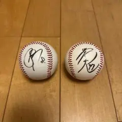 【丸佳浩選手＆井上温大投手の直筆サイン入り】読売ジャイアンツ硬式ボール
