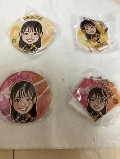 ジャイアンツVENUS土原一花 缶バッジとアクリルホルダーver.1 -2セット