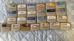 【ジャンク品まとめ売り】スーパーファミコン ソフト 25本セット