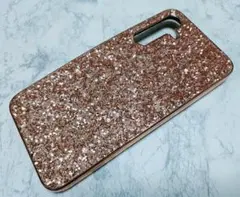 キラキラ Galaxy A54 用 ケース ラメ グリッター ゴールド 金色