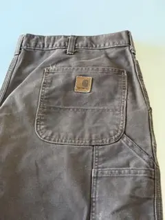 Carhartt ダークブラウン カーゴパンツ
