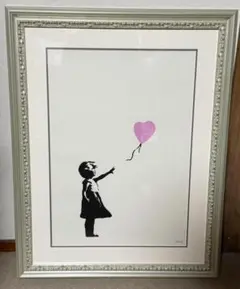 WCP バンクシー GIRL WITH PURPLE BALLOON リプロ Amazon.co.jp: WCP Banksy バンクシー GIRL WITH PURPLE BALLOON
