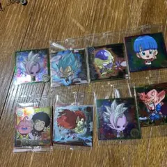 ドラゴンボール ホロカード８枚セットウエハースシール