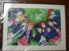 ラブライブ  μ's キャスト9人直筆サイン入り複製原画 Amazon.co.jp: ラブライブ μ's キャスト9人 直筆サイン入り複製