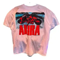 古着　アキラTシャツ　アニメ　アキラ　AKIRA 白　白t bootleg