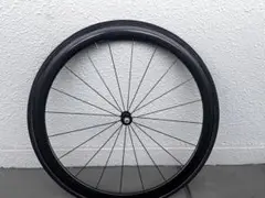 中古】のむラボホイール2号 カーボンTU 前50ミリ、後38ミリ