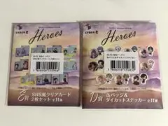 佐伯イッテツ 海の家 缶バッジ ステッカー クリアカード
