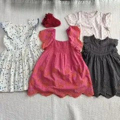 美品　女の子夏セット　プチバトー・ZARAキッズ・プティマイン　110センチ