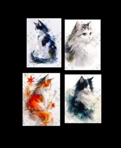 猫ちゃんステッカー[ジェリクル]