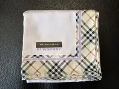 バーバリー　Burberry ハンカチ　ドット柄