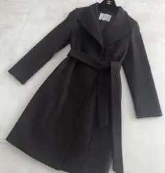 アンタイトル❤︎ラップコート ガウンコート ロングコート ブラウン系