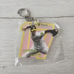 新品未使用　阪神タイガース　青柳晃洋　キーホルダー　ストラップ