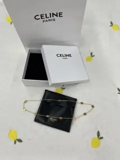 極美品　CELINE ミニ　トリオンフ　ロゴ　ネックレス